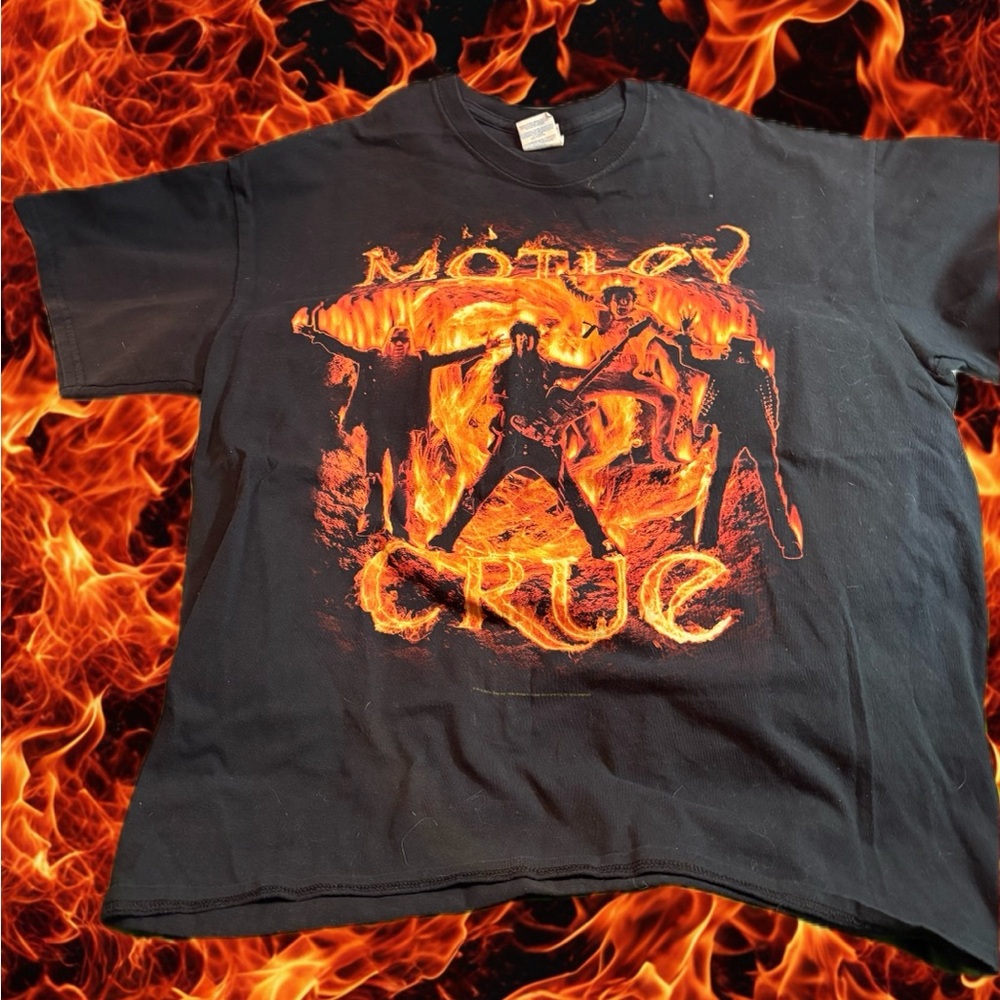 Motley Crue Black Graphic T-Shirt